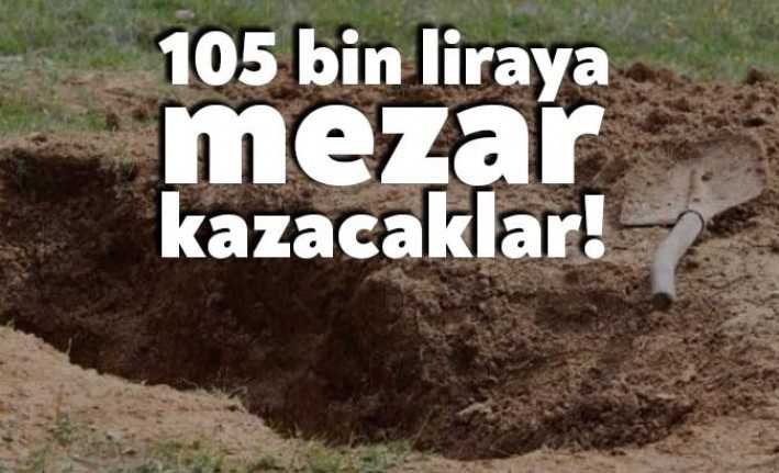 Darıca Belediyesi kent mezarlığında mezar kazılması için ihaleye çıktı. 1