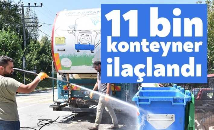 Kartepe Belediyesi Temizlik İşleri Müdürlüğü ekipleri ilçe genelinde 2019 yılında