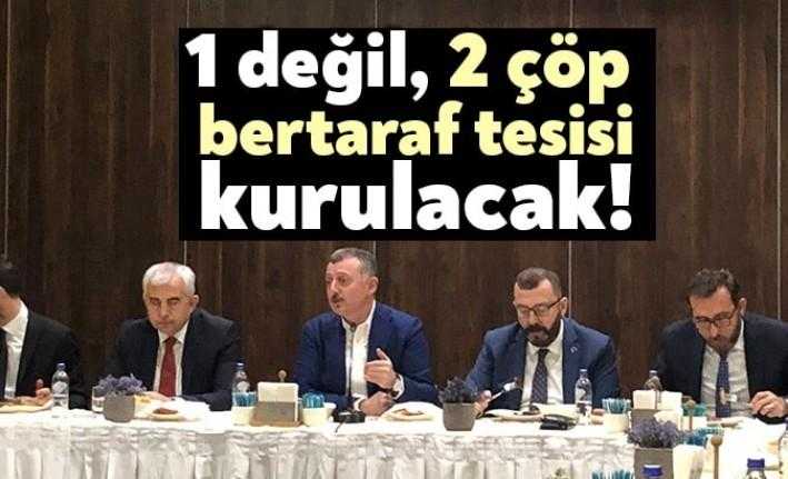 KBB Başkanı Tahir Büyükakın, çöp bertaraf tesisleri ile ilgili konuştu.