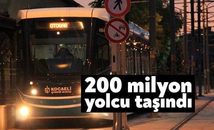 Kocaeli Büyükşehir Belediyesi, 2019 ulaşım alanında hizmet verdiği toplu taşıma