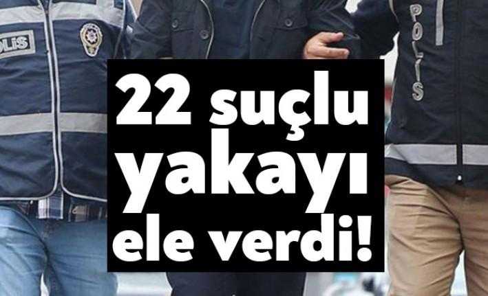 Kocaeli İl Emniyet Müdürlüğü’ne bağlı 81 ekip, bugün sabah aranan