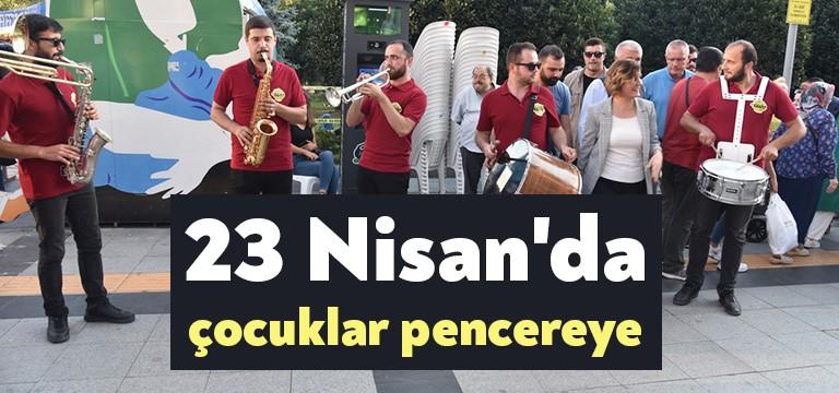 İzmit Belediyesi, koronavirüs nedeniyle evlerinde kalan çocuklara 23 Nisan dolayısıyla