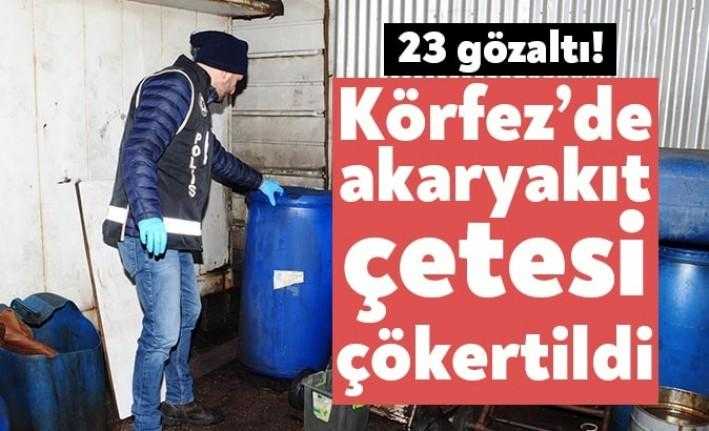 Körfez’de akaryakıt dağıtım şirketlerinden tankerlere dolumu yapılan akaryakıtların sistemli bir