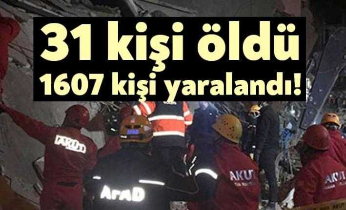 AFAD, Elazığ depremi sonrası enkazdan altından 45 kişinin sağ kurtarıldığını,