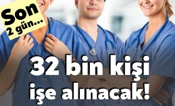 32 bn sağlık personel alımı başladı. Sağlık Bakanı Fahren Koca