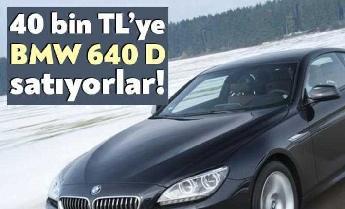 Kocaeli 8. İcra Dairesi Müdürlüğü, BMW 640d Xdrıve Gran Coupe