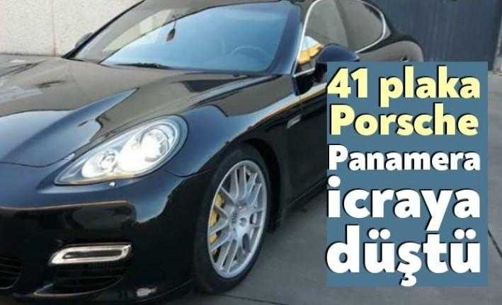 Kocaeli 8. İcra Dairesi Müdürlüğü, 2012 model Porsche Panamera icradan