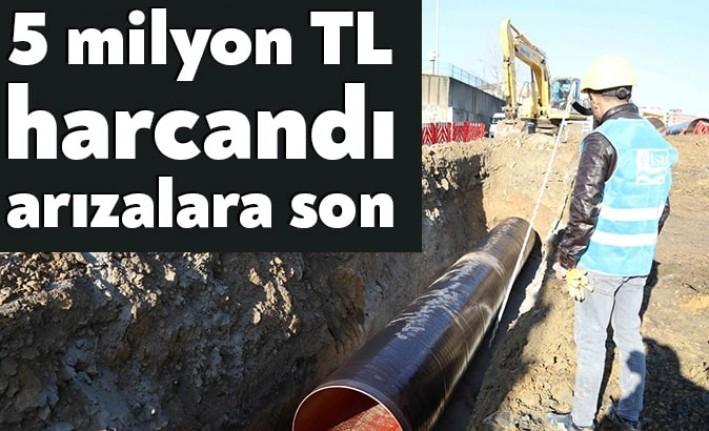 Kocaeli Büyükşehir Belediyesi İSU Genel Müdürlüğü, Gebze bölgesindeki boru hattının