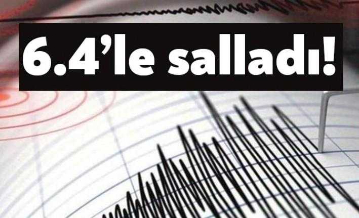 Son günlerde Ege ve Marmara beşik gibi sallanırken bir deprem
