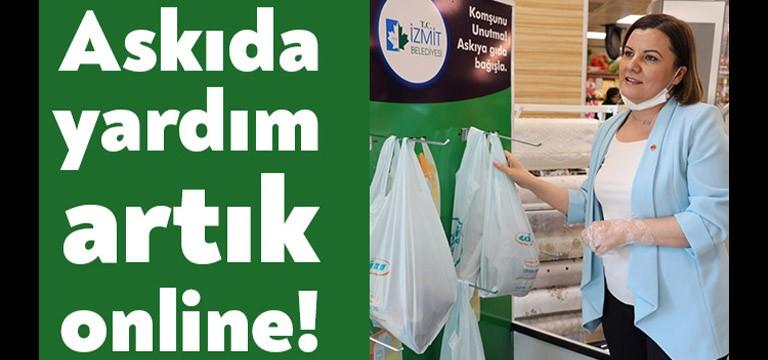 İzmit Belediyesinin corona virüsü sebebiyle ihtiyaç sahibi ailelere yönelik İzmit’te