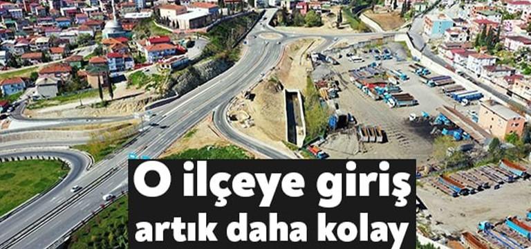 Kocaeli Büyükşehir Belediyesi, Dilovası ilçesine giriş çıkışları rahatlatacak olan ‘Eynerce