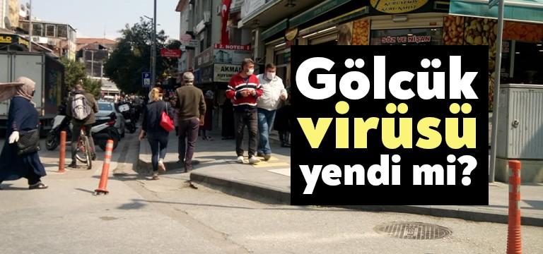 Kocaeli’nin Gölcük ilçesinde 4 günlük sokağa çıkma yasağı sonrasında vatandaşlar