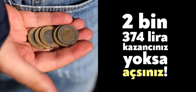 Türk-İş Araştırmasının 2020 Nisan ayı sonucuna göre; dört kişilik bir