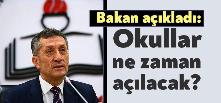 Milli Eğitim Bakanı Ziya Selçuk, bir televizyon kanalının canlı yayınına