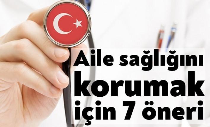 Koronavirüs salgınında aile sağlığını korumak için 7 altın öneriyi sizler