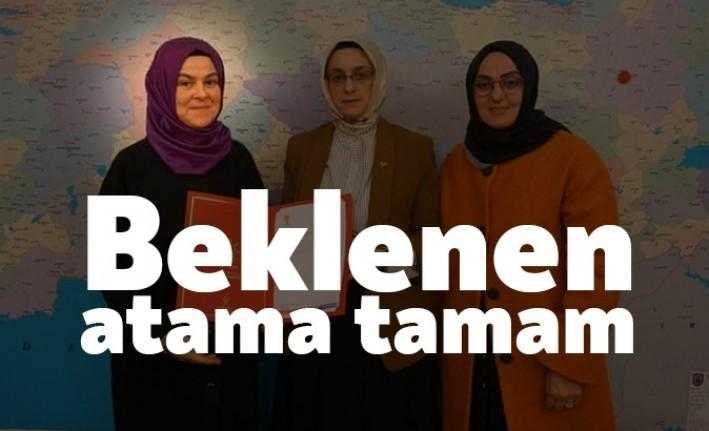 AKP İzmit İlçe Kadın Kolları Başkanlığı'na yeni atama yapıldı. Uzun