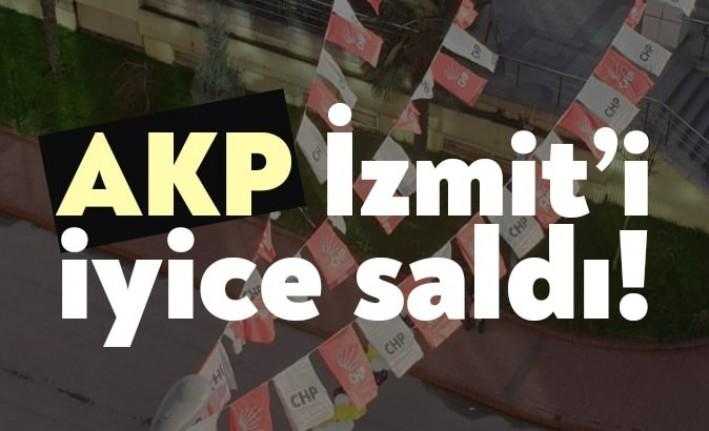 Geçmiş yıllarda rakip partilere göz açtırmayan AKP, İzmit’i iyice saldı.