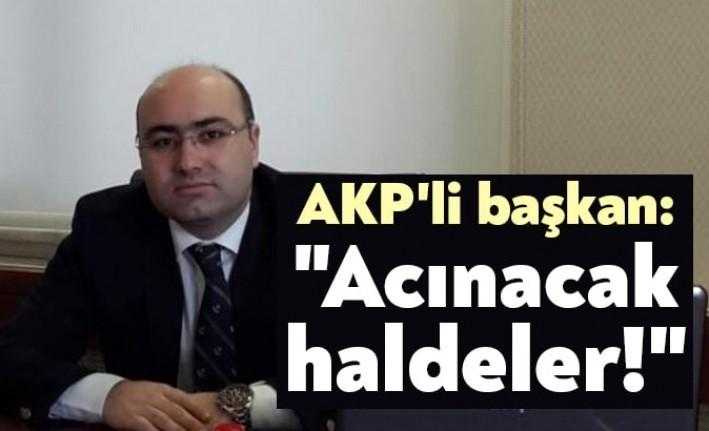 AKP Darıca İlçe Başkanı Ufuk Acay, çığ fekaetiyle alakalı yayımladığı