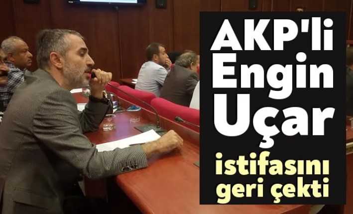 İzmit Belediye Meclis üyeliği görevinden istifa eden AKP'li Engin Uçar,