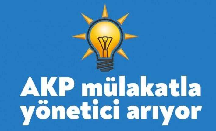 AKP İzmit İlçe Kadın Kolları'na yönetici olarak alınacak isimlerle mülakat