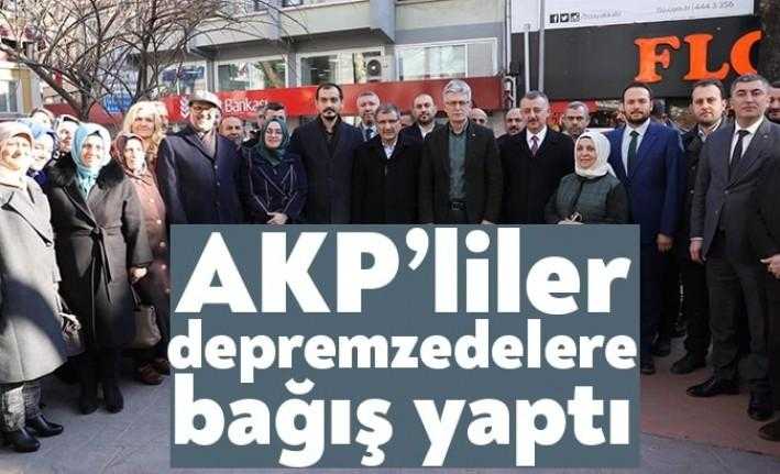 AKP Kocaeli Teşkilatları, Elazığ depremzedeleri için bugün tüm ilçelerde bağış