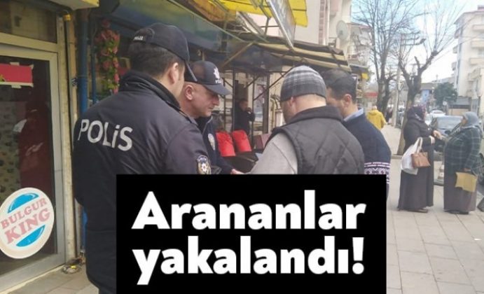 Arananları yakaladılar!