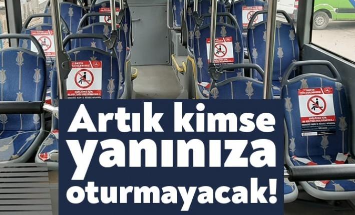 UlaşımPark, otobüslerinde yüzde 50 yolcu taşıma kapasitesiyle ulaşım hizmeti sağlarken