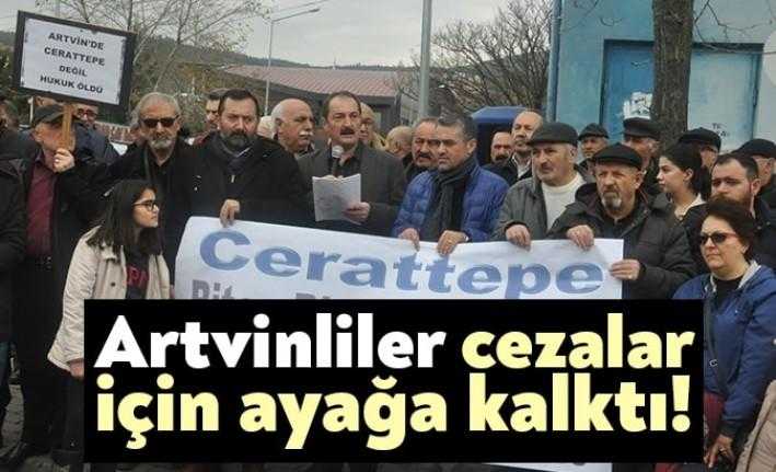 Kocaeli Artvin Çevre Platformu, Artvin Cerattepe savunucularına mahkemelerin ceza yağdırmasına