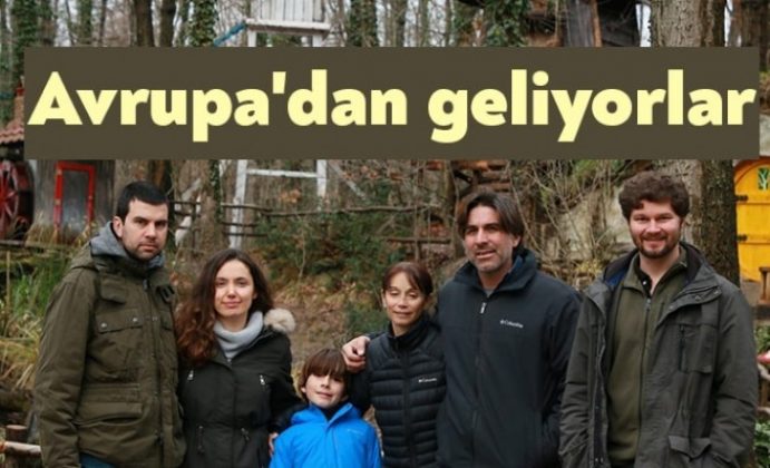 Avrupa'dan geliyorlar
