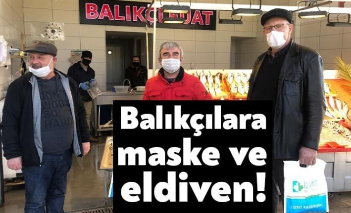 İzmit Belediyesi, Balıkhan'da yer alan balıkçı esnafını unutmadı. Belediye, hizmet