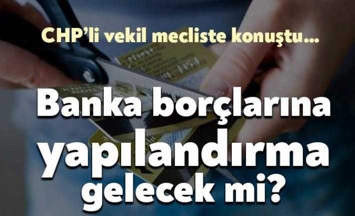CHP Kocaeli Milletvekili Haydar Akar TBMM’de vatandaşların borçları nedeniyle intihar