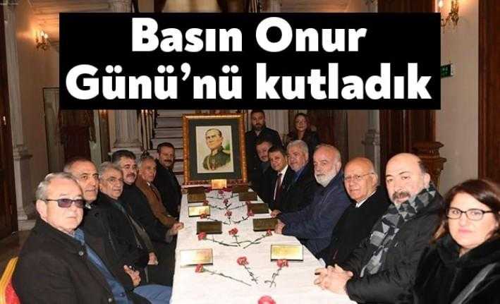 Kocaeli Gazeteciler Cemiyeti’nin organizasyonuyla 16 Ocak Basın Onur Günü geniş