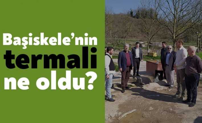 Başiskele Yeniköy Havuzlu Bahçe'de bulunan termal suyla ilgili adımların atılmaması