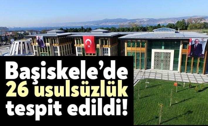 Sayıştay’ın 2018 yılı raporu açıklandı. Buna göre Başiskele Belediyesi’nde 26