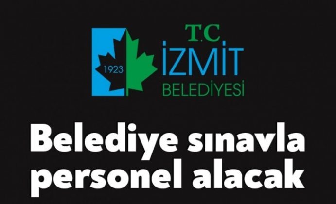 Belediye sınavla personel alacak