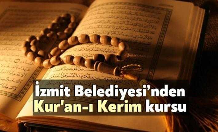 İzmit Belediyesi Kur’an-ı Kerim kurslarında eğitimler verilmeye devam ediliyor. Kurslar,