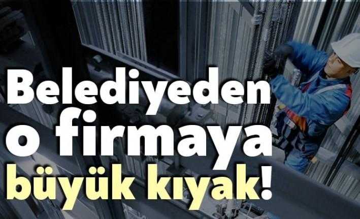 Başiskele Belediyesi asansör denetimleri yapan firmayla yaptığı sözleşmede yer alan