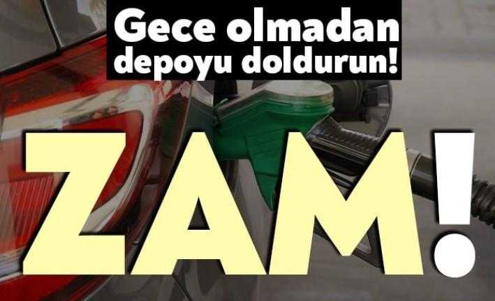 Bu gece saat 00.00'dan itibaren benzin fiyatları zamlanıyor. 4 Şubat
