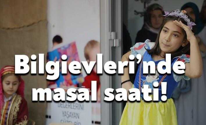 Bilgievleri, öğrencilerine yönelik uyguladığı “Masal Saati” uygulamasıyla miniklerin hayal dünyasını