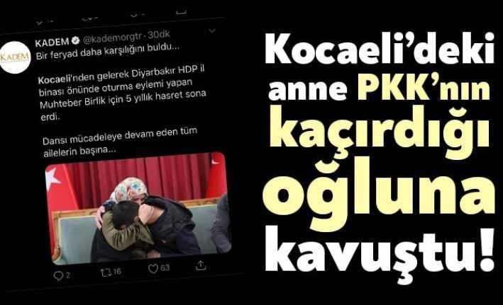 Kocaeli'nden gelerek Diyarbakır HDP il binası önünde oturma eylemi yapan