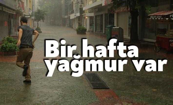 Meteoroloji Genel Müdürlüğü vatandaşları sağanak yağışlara karşı uyardı. Yarından itibaren