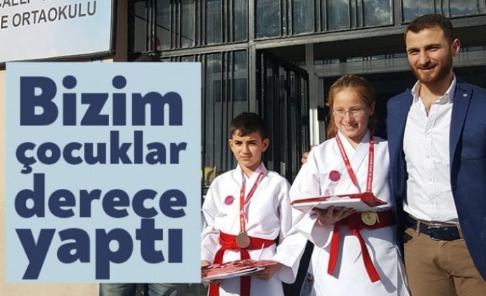 Bizim çocuklar derece yaptı
