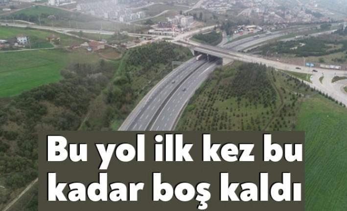 Koronavirüs tedbirleri kapsamında 30 büyükşehire giriş çıkışların kapatılmasının ardından Kocaeli'de