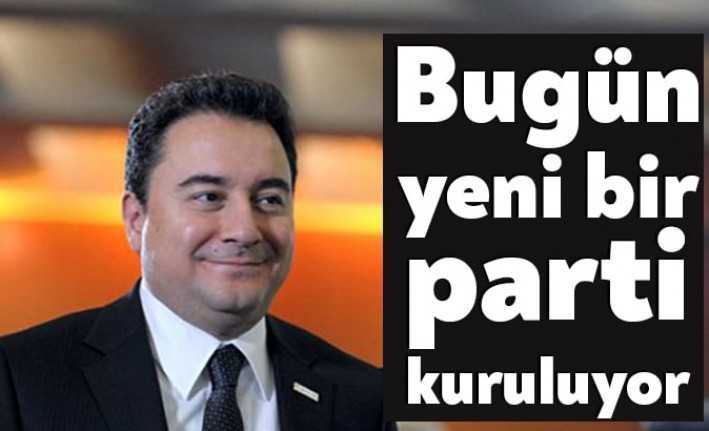 Ali Babacan ve 90 kişilik kurucular kurulu, bugün yeni partinin
