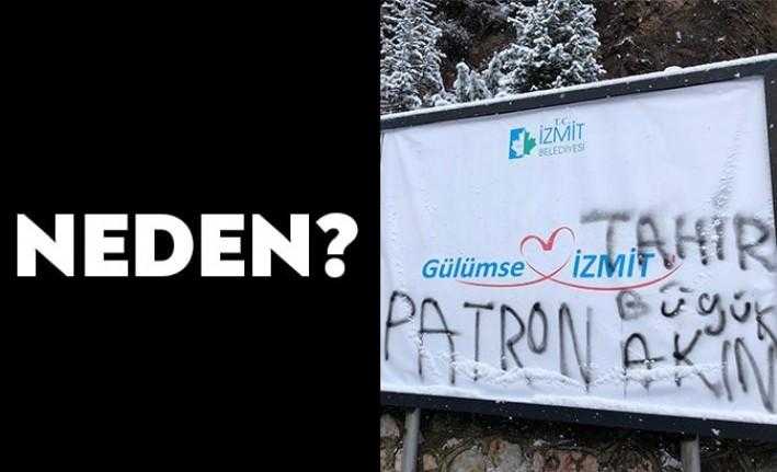İzmit Belediyesi tarafından hazırlanan ve billboardlarda yer alan Gülümse