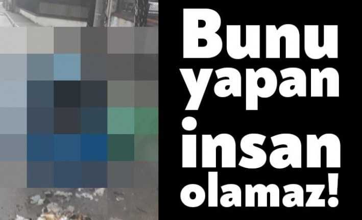 Kartepe sınırları içerisinde kamu malı çöp konteynerleri parçalandı. Belediye