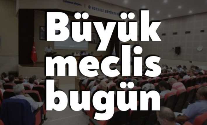 Kocaeli Büyükşehir Belediye Meclisi bugün gerçekleştirilecek. Meclis toplantısında 120 gündem