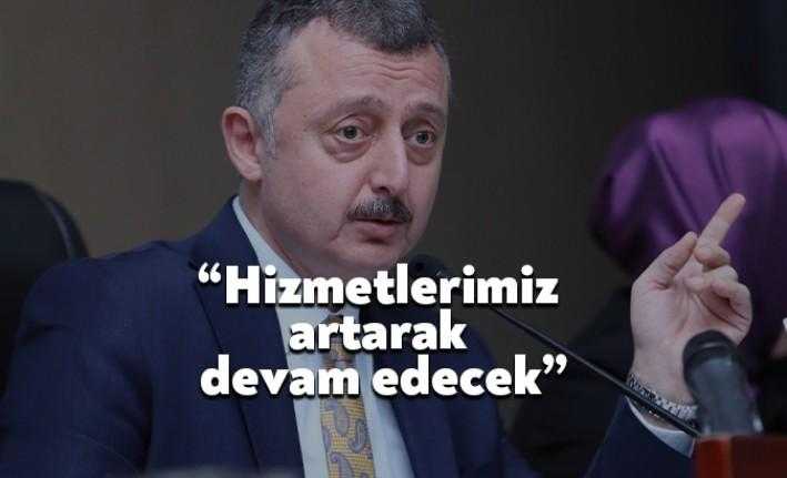 Başkan Büyükakın, “Hizmette hız kesmeden devam ediyoruz. Her yıl bizim