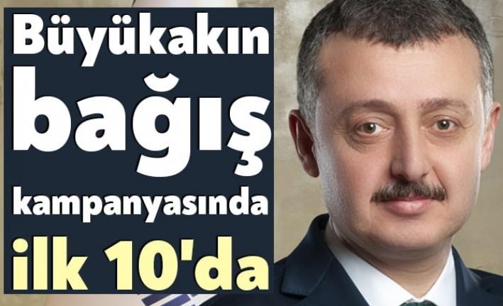 Milli Dayanışma Kampanyası'na yapılan bağış miktarına göre Türkiye genelinde en