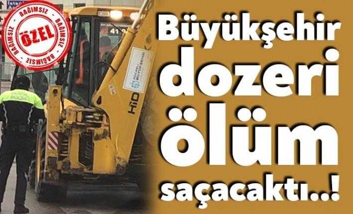 Kocaeli’nin en tehlikeli bölgesi olan İzmit Santral Yokuşu’nu bugün yasak